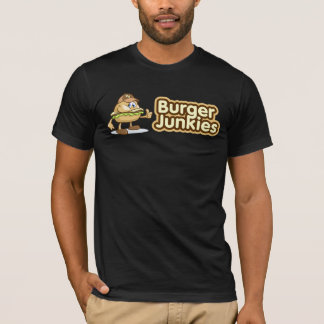 T-shirt dos toxicómanos do hamburguer