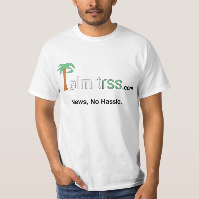 T-shirt dos trss da palma (Frente)