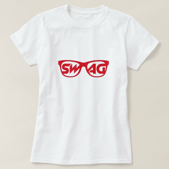 T-Shirt dos Vidros de Banho (Frente do Design)