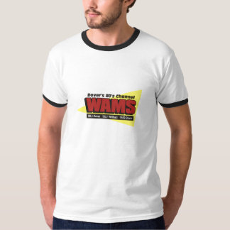 T-shirt dos WAMS FM dos homens