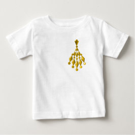 T-shirt Dourado candelabro