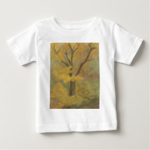 T-shirt Dourado outono