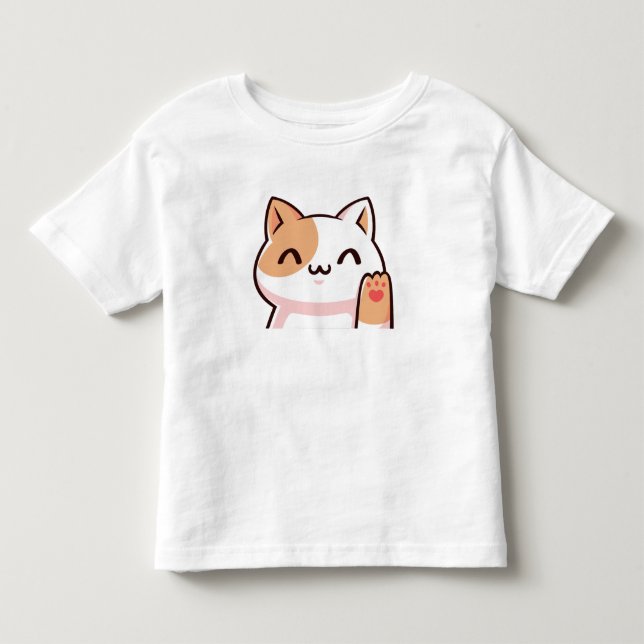 T-Shirt Dourado Rosa De Gato (Frente)