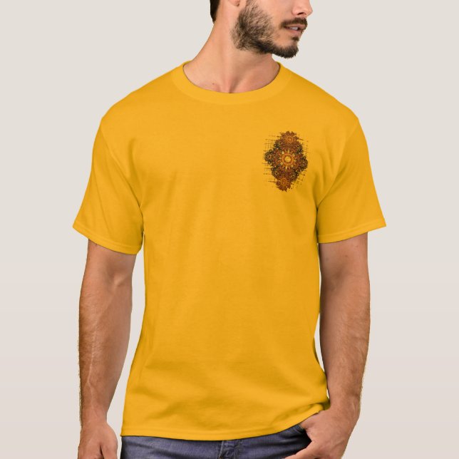 T-Shirt Dourado Rustico (Frente)