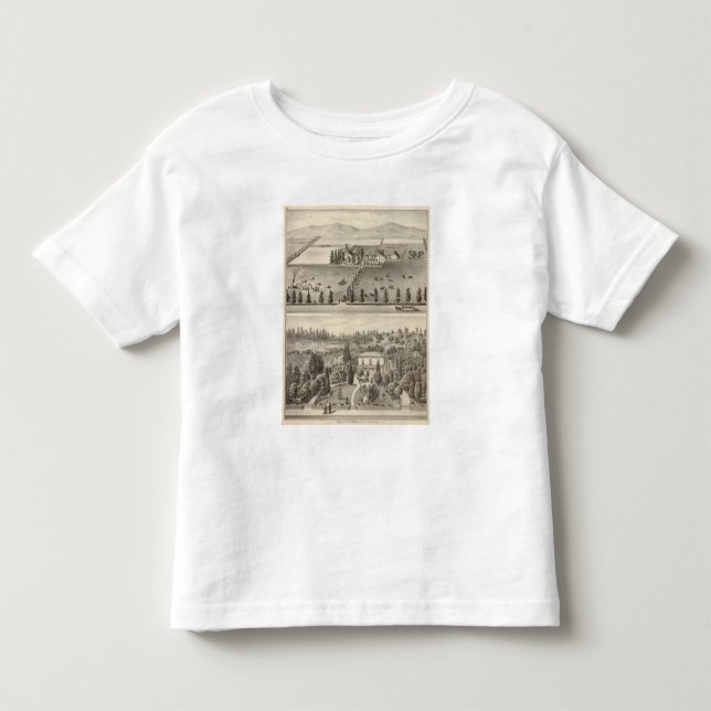 T-shirt Dowling, residências de Marston (Frente)