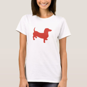 T-shirt DOXIE - vermelho