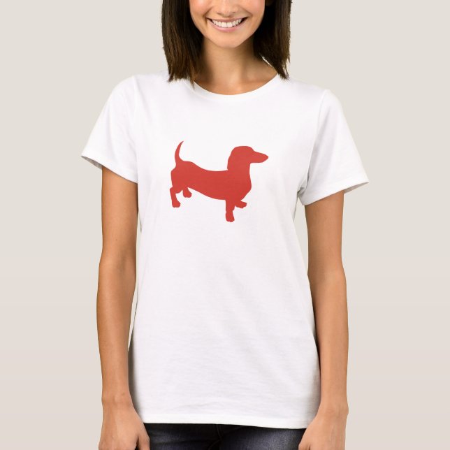 T-shirt DOXIE - vermelho (Frente)