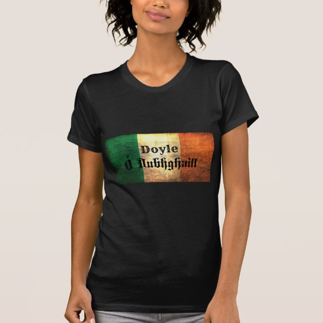 T-shirt Doyle Irish Flag (Frente)