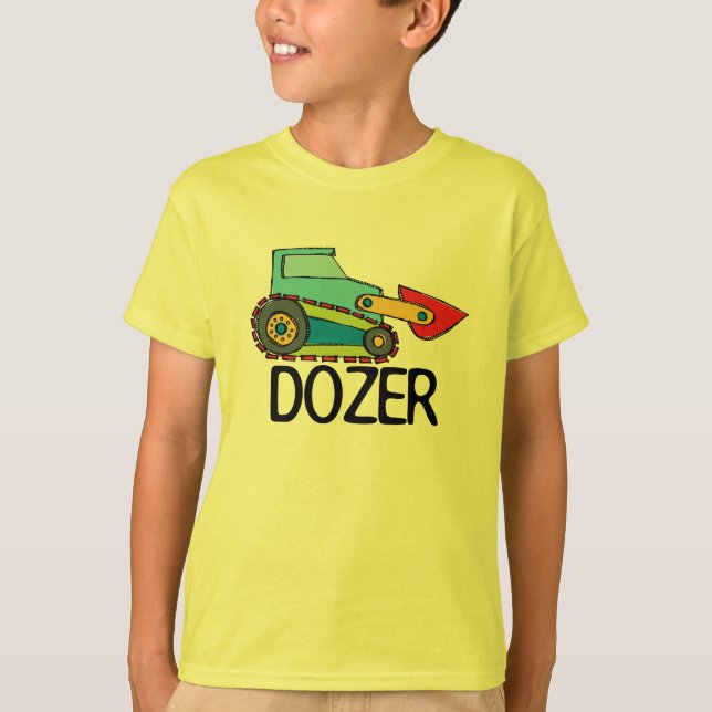 T-shirt Dozer Bulldozer (Frente)