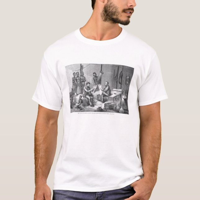 T-shirt Dr. David Livingstone (1813-73) e Sr. Henry Mort (Frente)