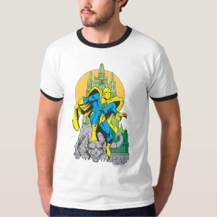 T-shirt Dr. destino e torre invisível
