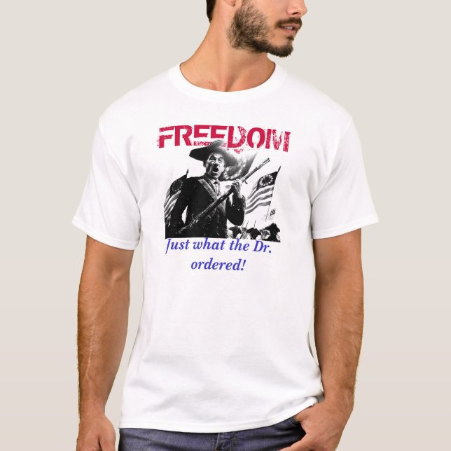 T-shirt Dr. Liberdade (Frente)