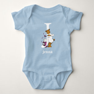 T-shirt Dr. Seuss ABC: Carta J - Branco Adicione seu nom