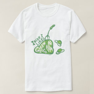 T-shirt Dr. Seuss Eu detestava Ovos Verdes e Presunto