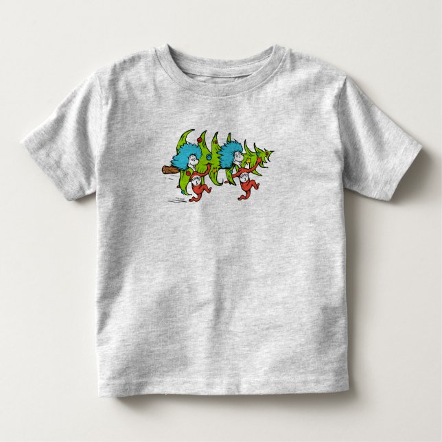 T-shirt Dr. Seuss | Grpolegadas | Coisa Um Natal (Frente)