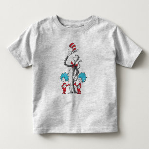 T-shirt Dr. Seuss   O Gato no Chapéu, Coisa 1 & Coisa 2