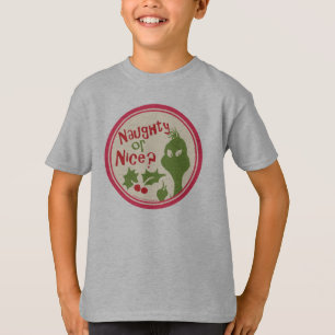 T-shirt Dr. Seuss   O Grpolegadas - Naughty ou Nice?