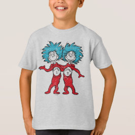 T-shirt Dr. Seuss| Ponto 1, Coisa 2 Sessão