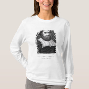 T-shirt Dr. Simon Forman do retrato gravado por Godfrey