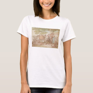 T-shirt Dr. Sintaxe que esboça após a natureza