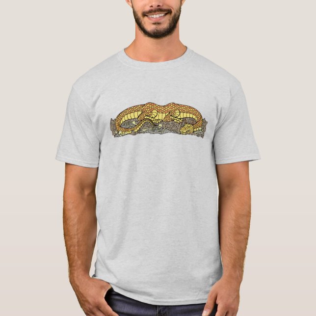 T-shirt Draco de Fogo em Repouso (Frente)
