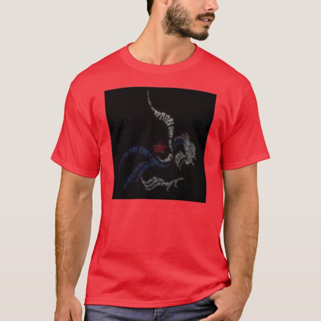 T-shirt Draco Rosa de Robi (Frente)