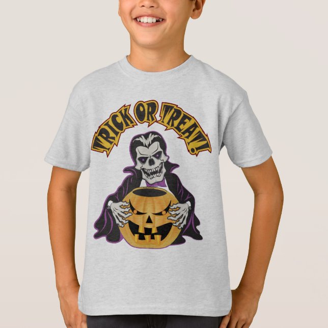 T-shirt Dracula Skull (Frente)