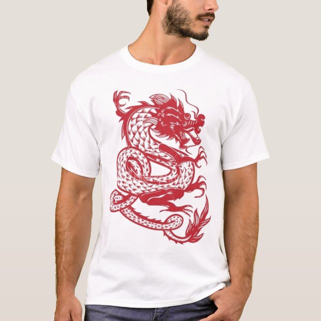 T-shirt dragão (Frente)