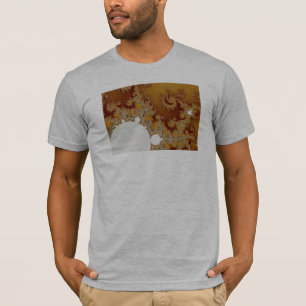 T-shirt Dragão Branco - Arte Fractal