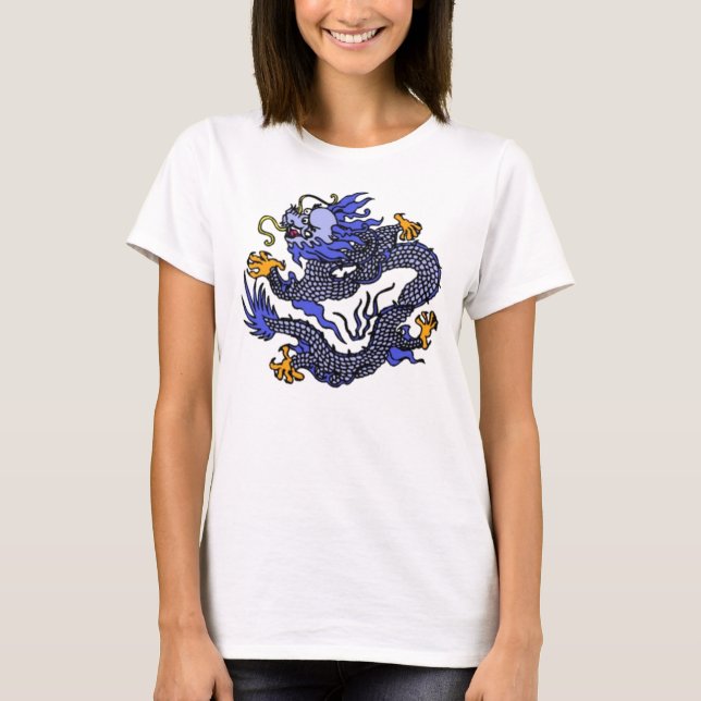 T-shirt dragão chinês (Frente)