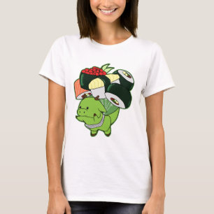T-shirt Dragão de vôo com balões do sushi