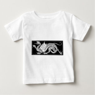 T-shirt dragão heráldico