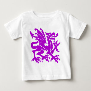 T-shirt Dragão Heráldico 01 - Roxo