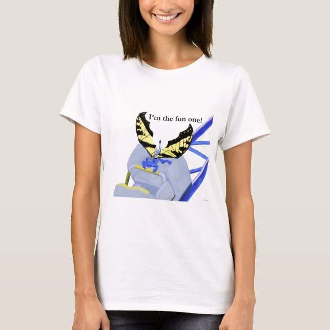 T-shirt Dragão na Porta copos do Roller (Frente)