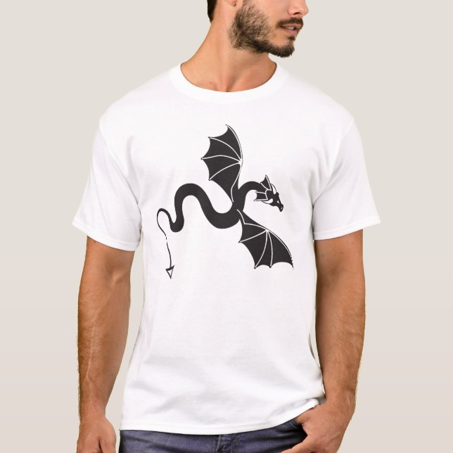 T-shirt Dragão preto (Frente)