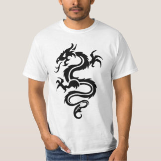 T-shirt Dragão tribal