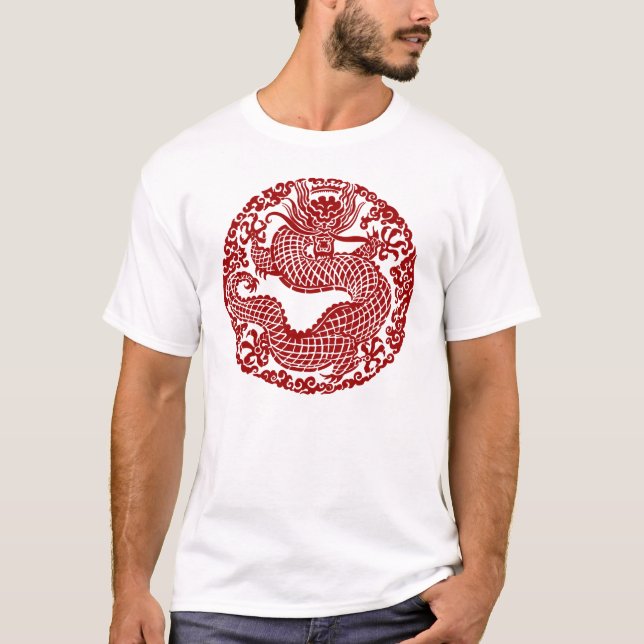 T-shirt Dragão vermelho (Frente)