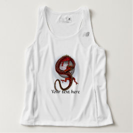 T-shirt Dragão Vermelho Fantasia