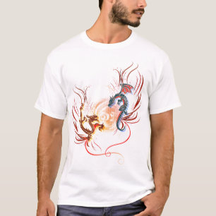 T-shirt Dragões chineses