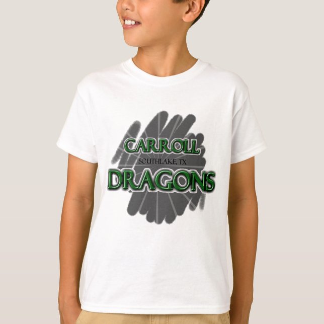T-shirt Dragões de Southlake Carroll - Southlake, TX (Frente)