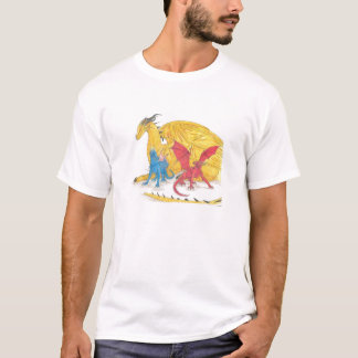 T-shirt Dragões grandes