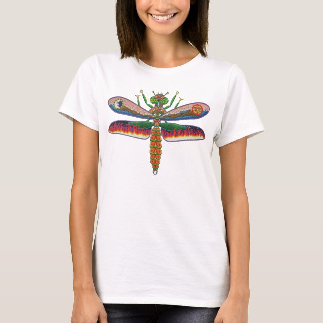 T-shirt Dragonfly/Libélula Psycho (Frente)