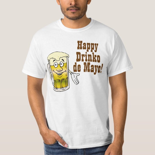T-shirt Drinko feliz de Mayo! (Frente)