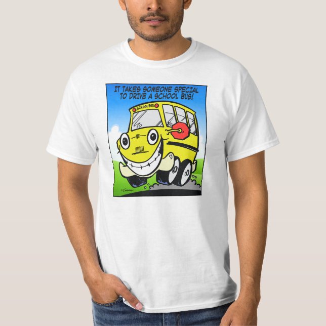 T-shirt Driver de ônibus escolar (Frente)