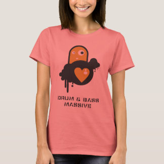 T-shirt Drum N Bass Massivo por Ian Diedericks