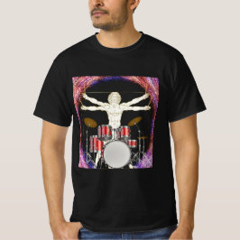 T-Shirt Drummer Vitruviano