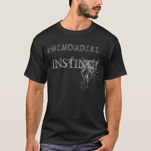 T-SHIRT DSC00586, PRIMORDIAL, INSTINTO (Frente)