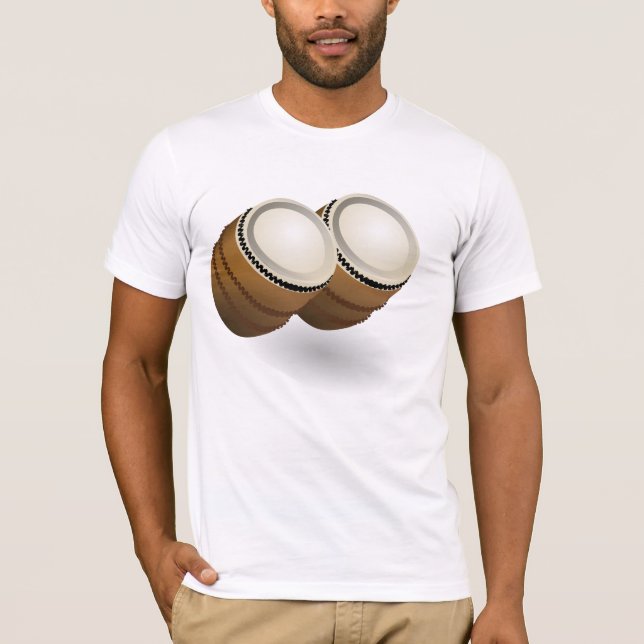 T-Shirt Dual Bongos Mens (Frente)