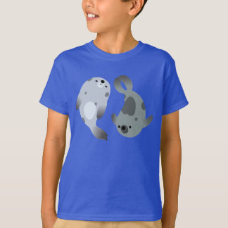 T-shirt Duas Belas Festas De Caricatura De Caricatura Para