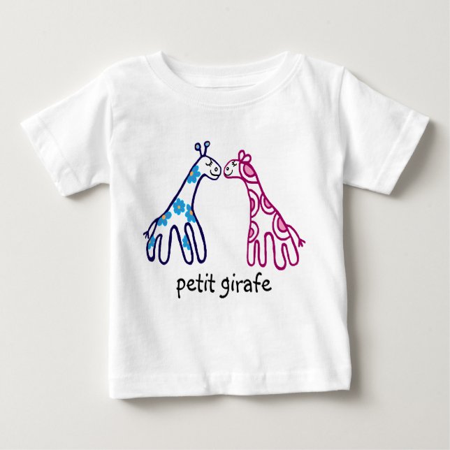 T-shirt duas girafas (Frente)